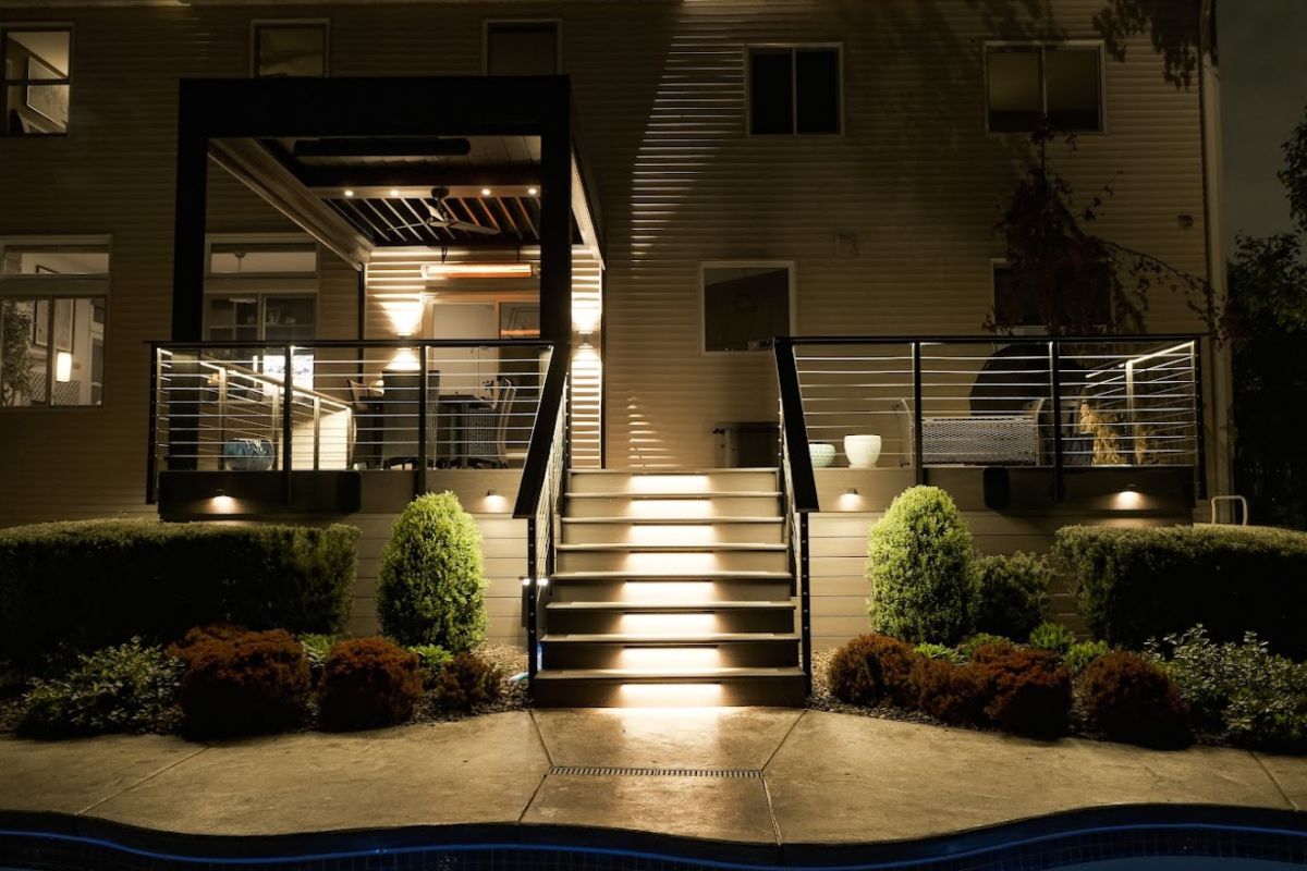 Custom TimberTech deck Chicago suburbs