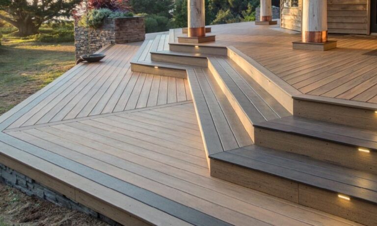 cascading multi-level decks