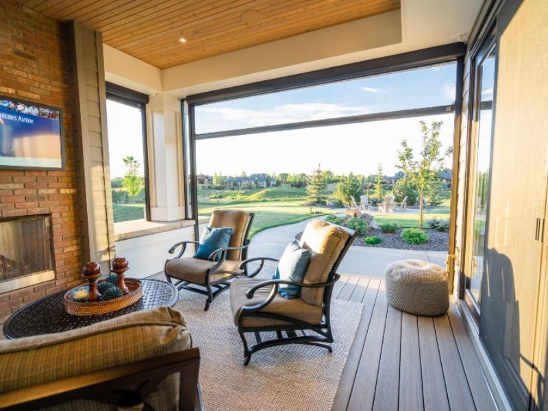 Seamless outdoor living space built by Ace of Decks