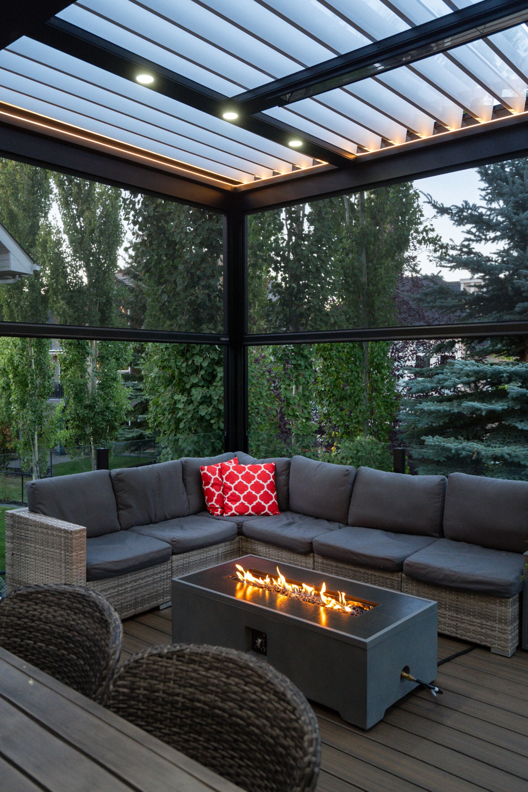 Deck railing and pergola by Ace of Decks