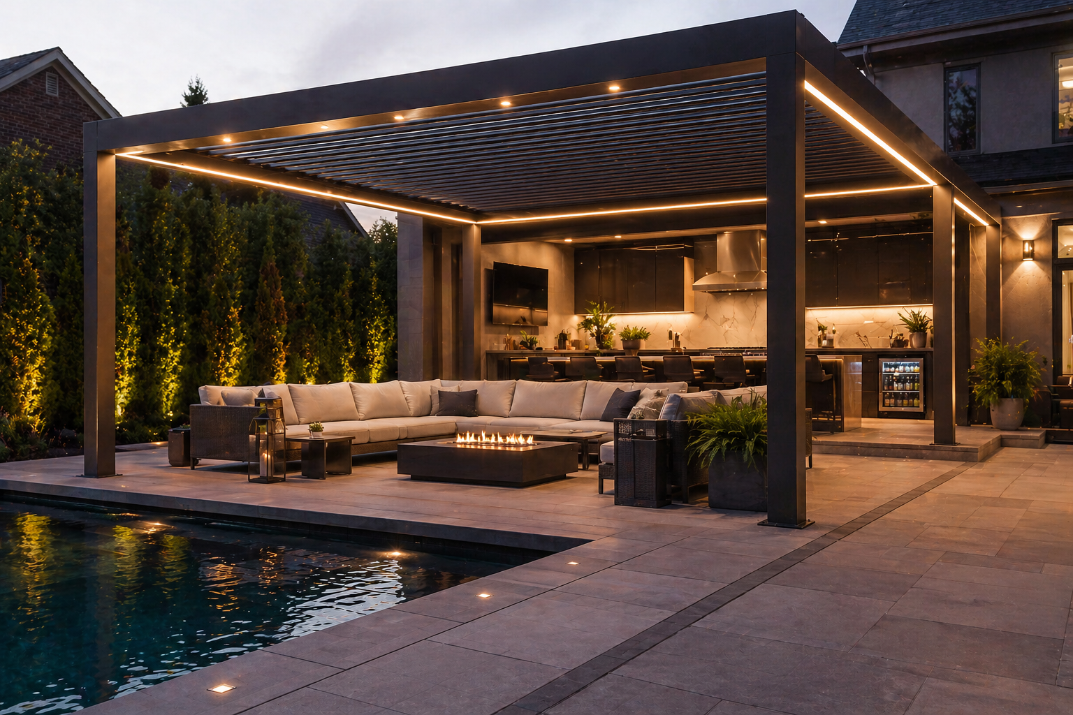 Patio + pergola